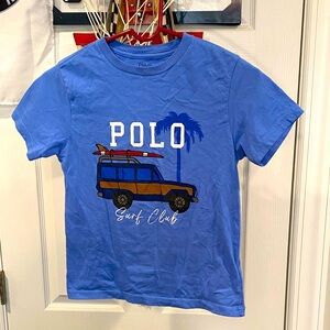 Polo by Ralph Lauren Kids Blue Surf Club Tee